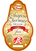 ETIQUETTE CHAPON FERMIER JAUNE